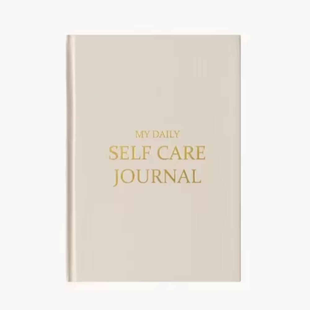 "Self Care Journal" Undated Linen Hardcover Planner