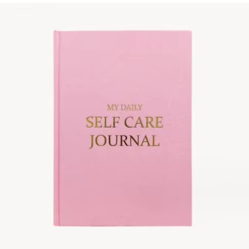 "Self Care Journal" Undated Linen Hardcover Planner