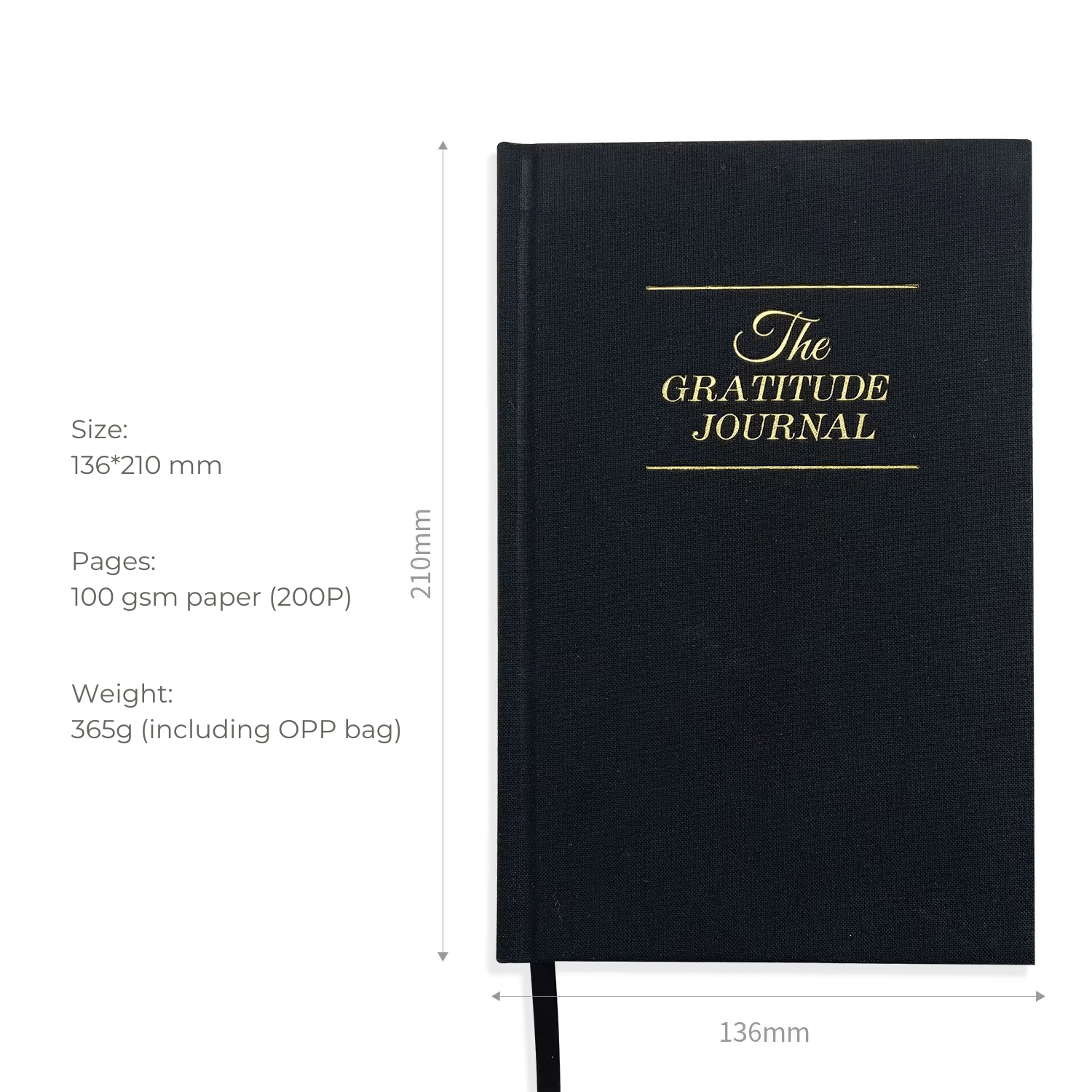 "The Gratitude Journal" Self-Care Journal