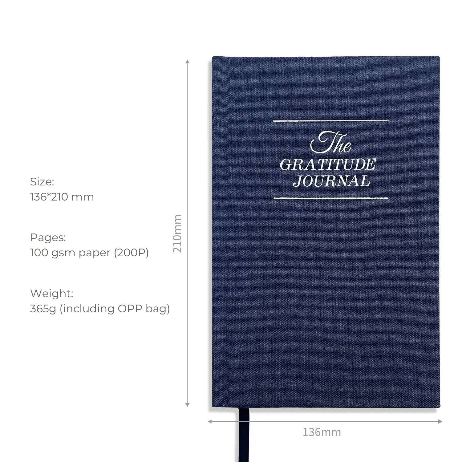 "The Gratitude Journal" Self-Care Journal