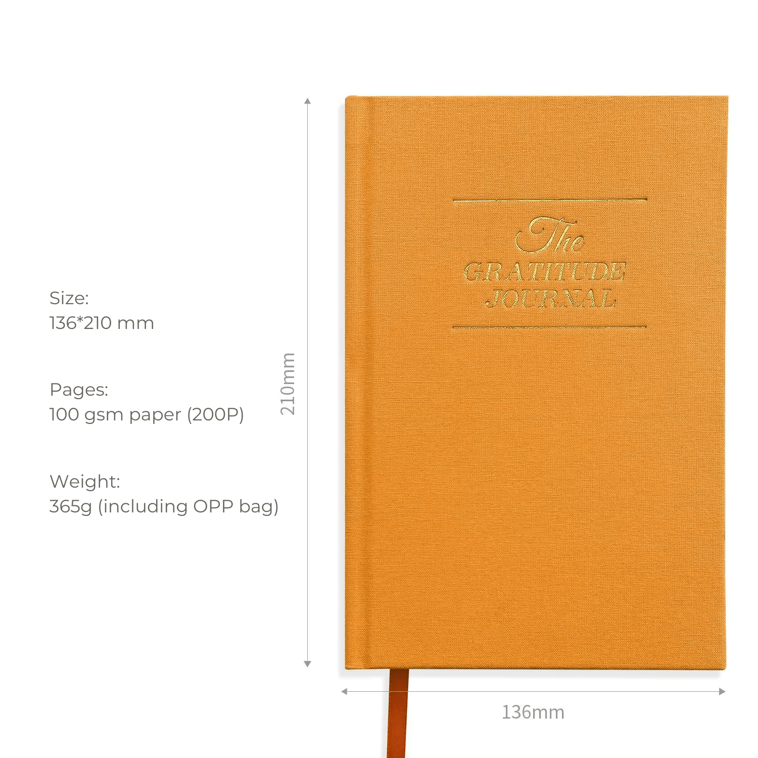 "The Gratitude Journal" Self-Care Journal