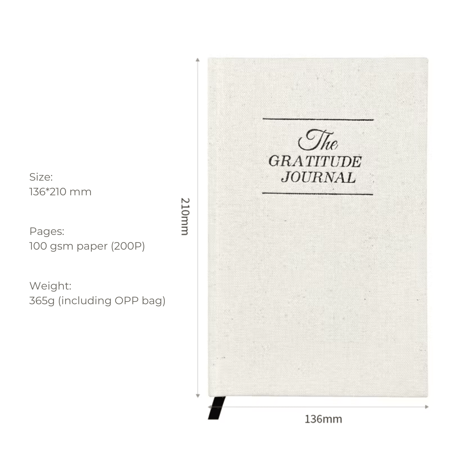 "The Gratitude Journal" Self-Care Journal